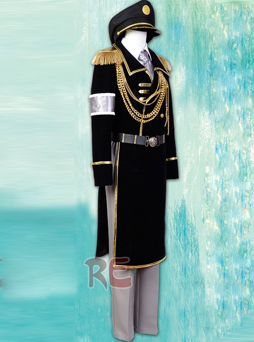 K Return Of Kings Yatogami Kuroh Military Uniform Cosplay Costume
