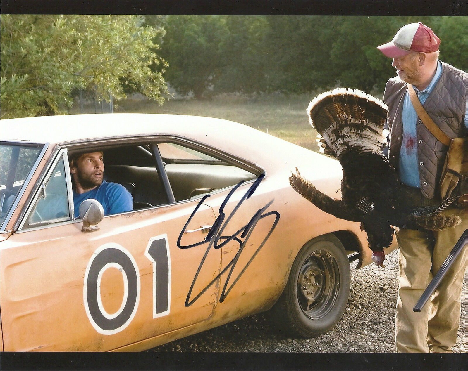 SEANN WILLIAM SCOTT DUKES OF HAZZARD SIGNED 8X10 PICTURE