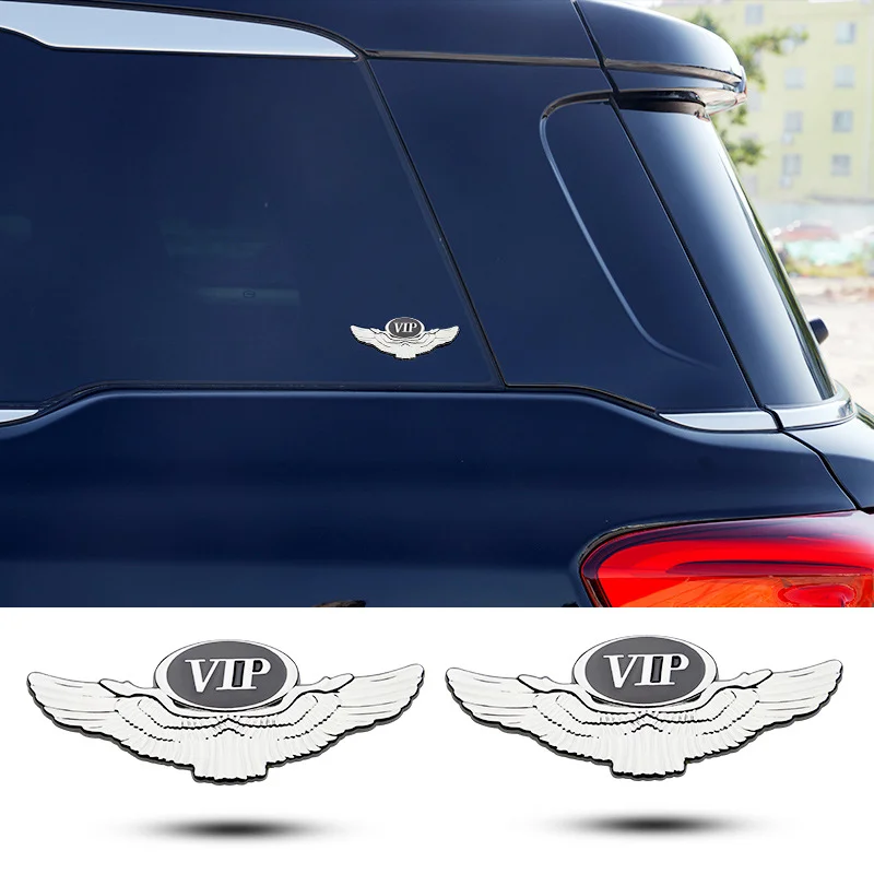3D Wings Metal Logo for Cars（2PCS）
