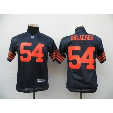 Bears #54 Brian Urlacher Blue/Orange 1940s Throwback Stitched Youth NFL Jersey