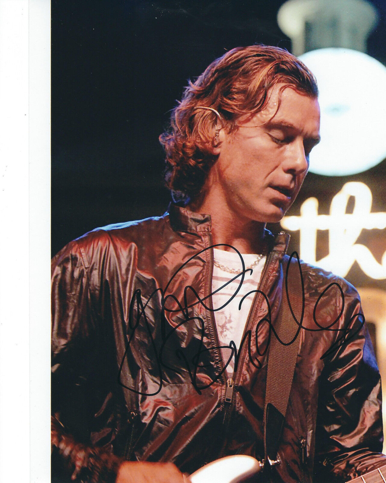 GAVIN ROSSDALE BUSH AUTOGRAPHED Photo Poster painting SIGNED 8X10 #7 GUITARIST LEAD VOCALIST