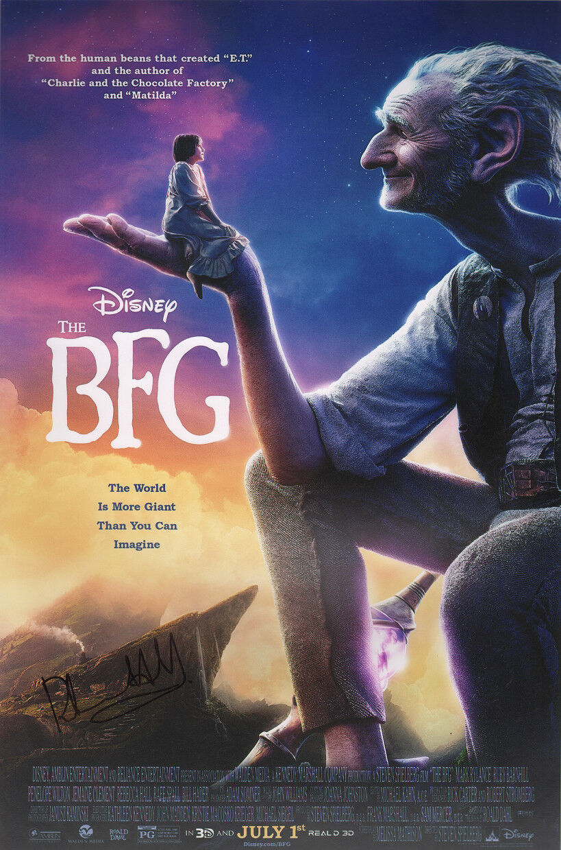 REBECCA HALL Authentic Hand-Signed THE BFG