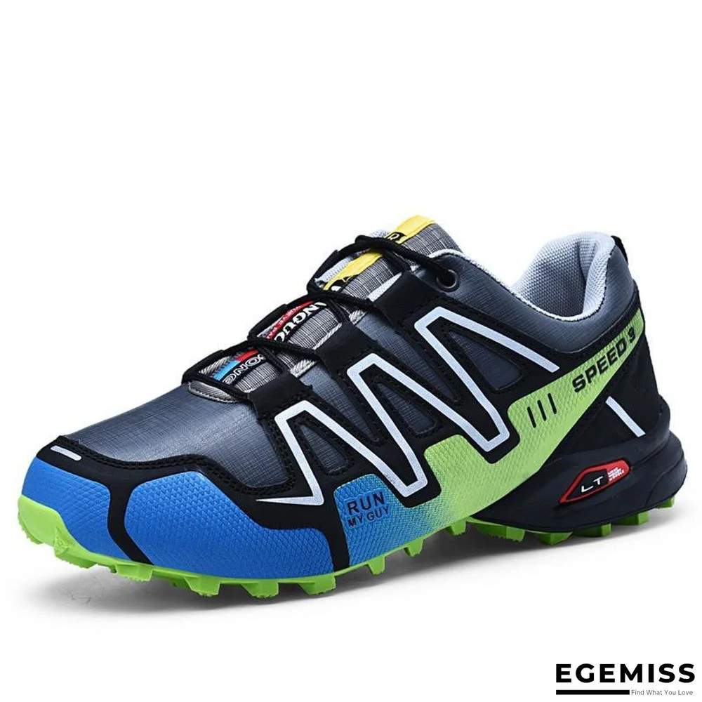 new large size outdoor mountaineering shoes men's shoes breathable shock absorption sports hiki | EGEMISS