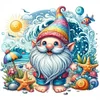 Ocean Goblin-11CT Stamped Cross Stitch 40*40cm/15.75*15.75in