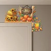 (US Local)Harvest Pumpkin Diamond Art Door Right Angle Sign for Indoor Outdoor Wall