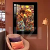 The Epic of the Century's Dominator Decorative Painting - Fist of the North Star Hokuto No Ken Decorative Painting - JuZi Studio