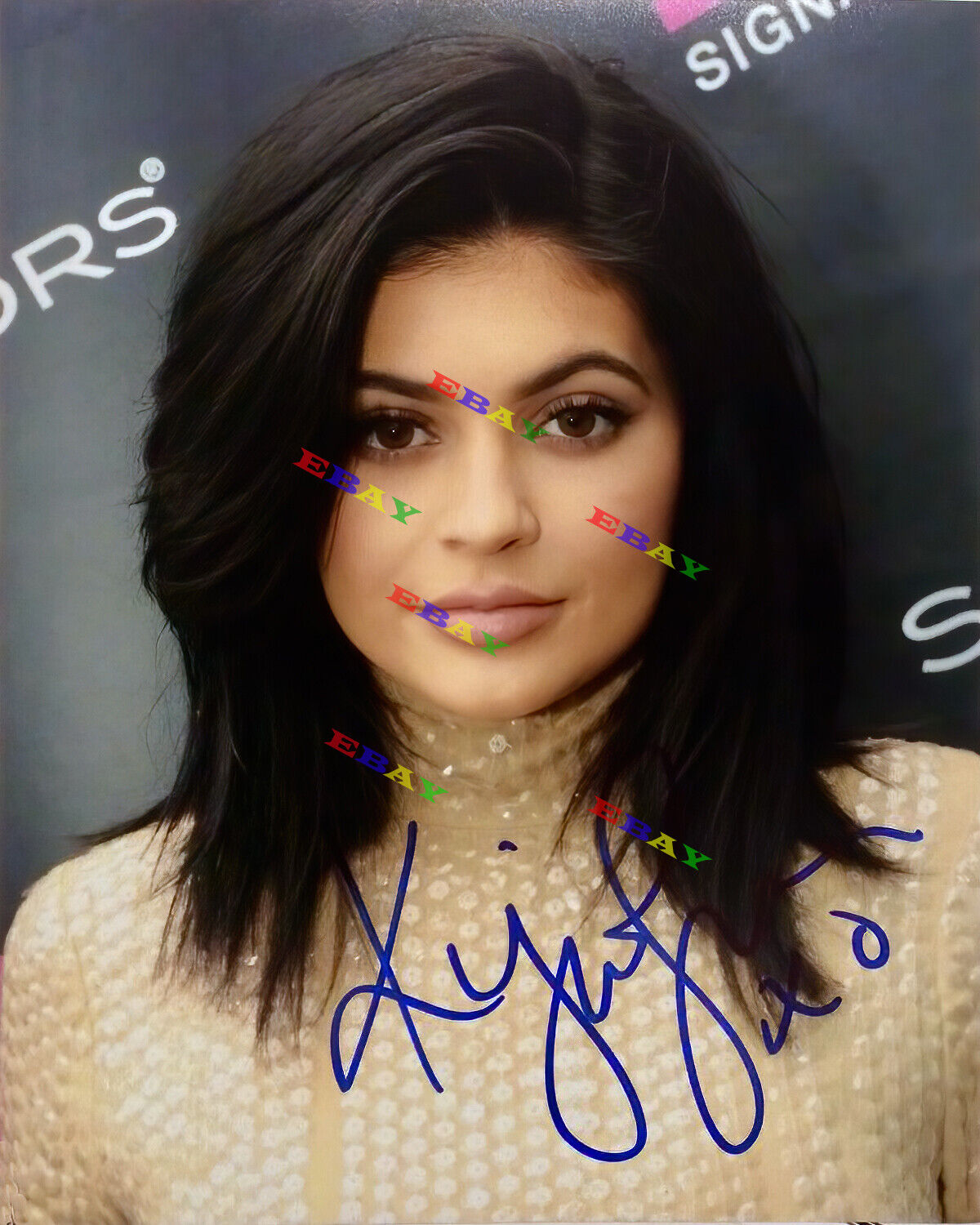 KYLIE JENNER Autographed 8x10 Signed Photo Poster painting REPRINT