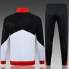 Joyfball 2024/2025 Liverpool Long Zipped Jacket White Soccer Jersey 1:1 Thai Quality 