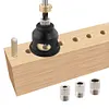 Right Angle Punching Guide Locator w/ 6/8/10 MM Drill Sleeve for Carpentry Tools
