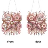DIY Double Sided Special Shaped Gorgeous Star Hanging Diamond Art Kit Home Decor Kit