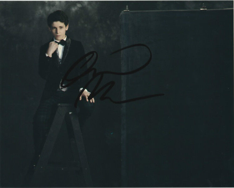 David Mazouz Gotham Signed Autographed 8x10 Photo Poster painting COA