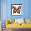 Diamond Painting-DIY Crystal Rhinestone Xmas Butterfly