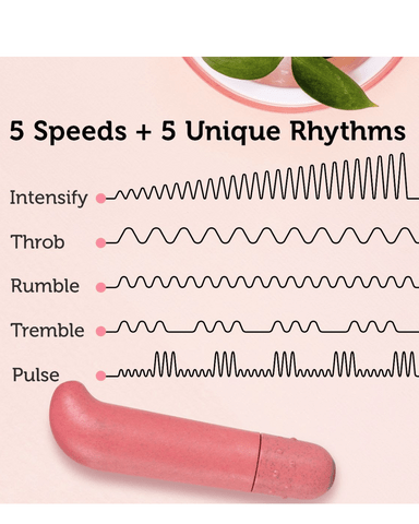 pornhint Pornhint Gaia Eco G-Spot Bullet Vibrator - Pink