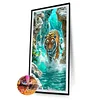 Diamond Painting - Full Round Drill - Tiger(Canvas|40*70cm)