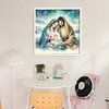 Virgin Mary And Jesus-11CT Stamped Cross Stitch 40*40cm/15.75*15.75in tapestrymarket