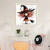 Witch-11CT Stamped Cross Stitch 45*45cm/17.72*17.72in