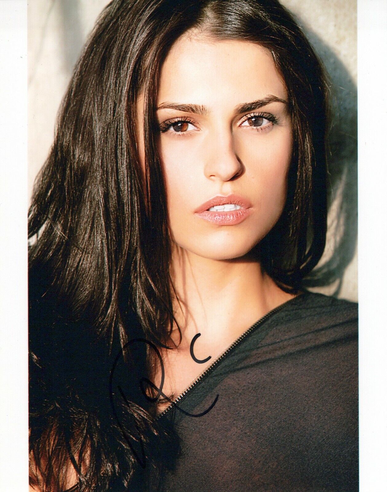 Raquel Alessi head shot autographed Photo Poster painting signed 8x10 #3