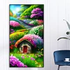 (40*70cm)House - Full Round Drill Diamond Painting
