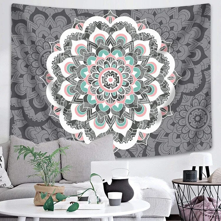 Mandela Wall Hanging Tapestry Yoga Beach Throw Carpet Home Bedroom Decor Mandala Wall Tapestry Blanket