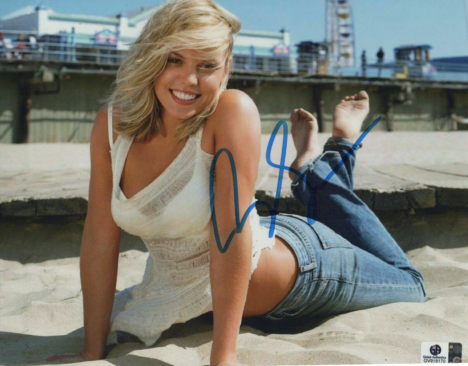 Agnes Bruckner authentic signed autographed 8x10 Photo Poster paintinggraph GA COA