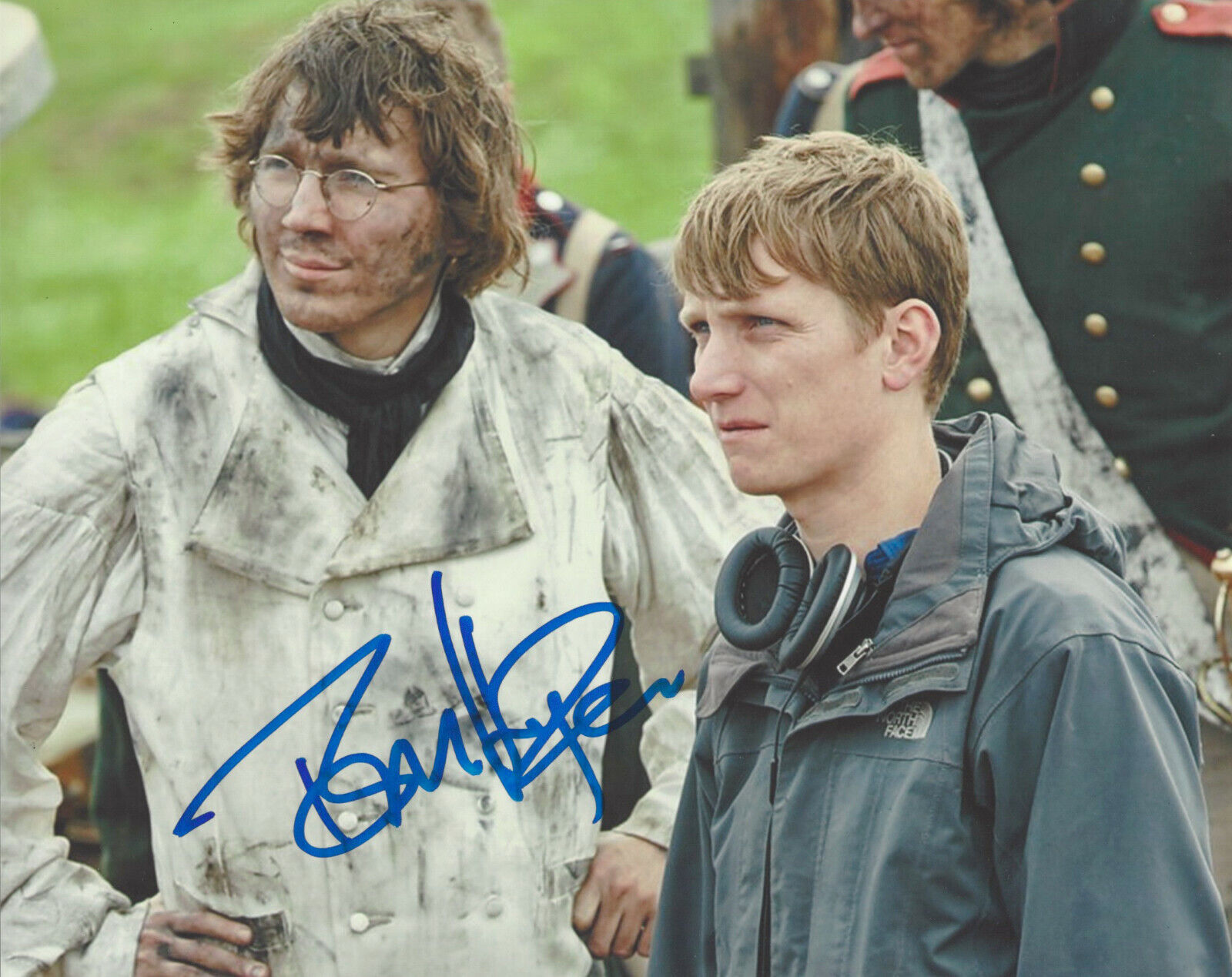 DIRECTOR TOM HARPER SIGNED AUTHENTIC 'WAR & PEACE' 8X10 Photo Poster painting w/COA PROOF