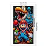 Super Mario-11CT Stamped Cross Stitch 40*60cm tapestrymarket