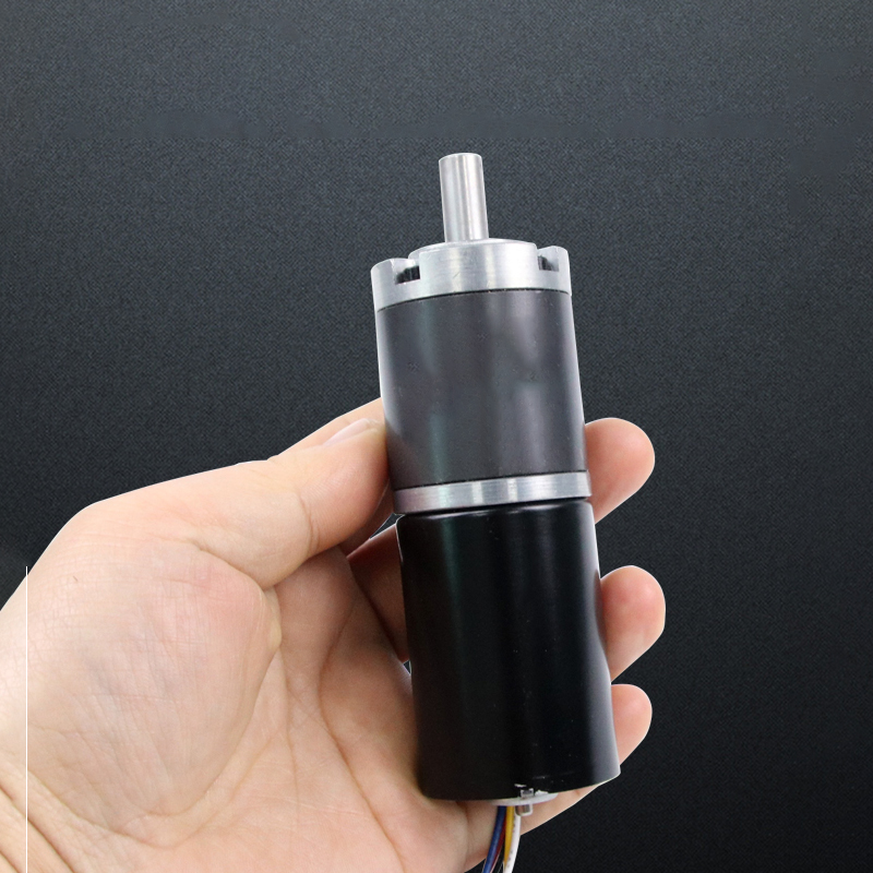 Powerful 12V 24V DC Brushless Planet Gear Motor With Speed