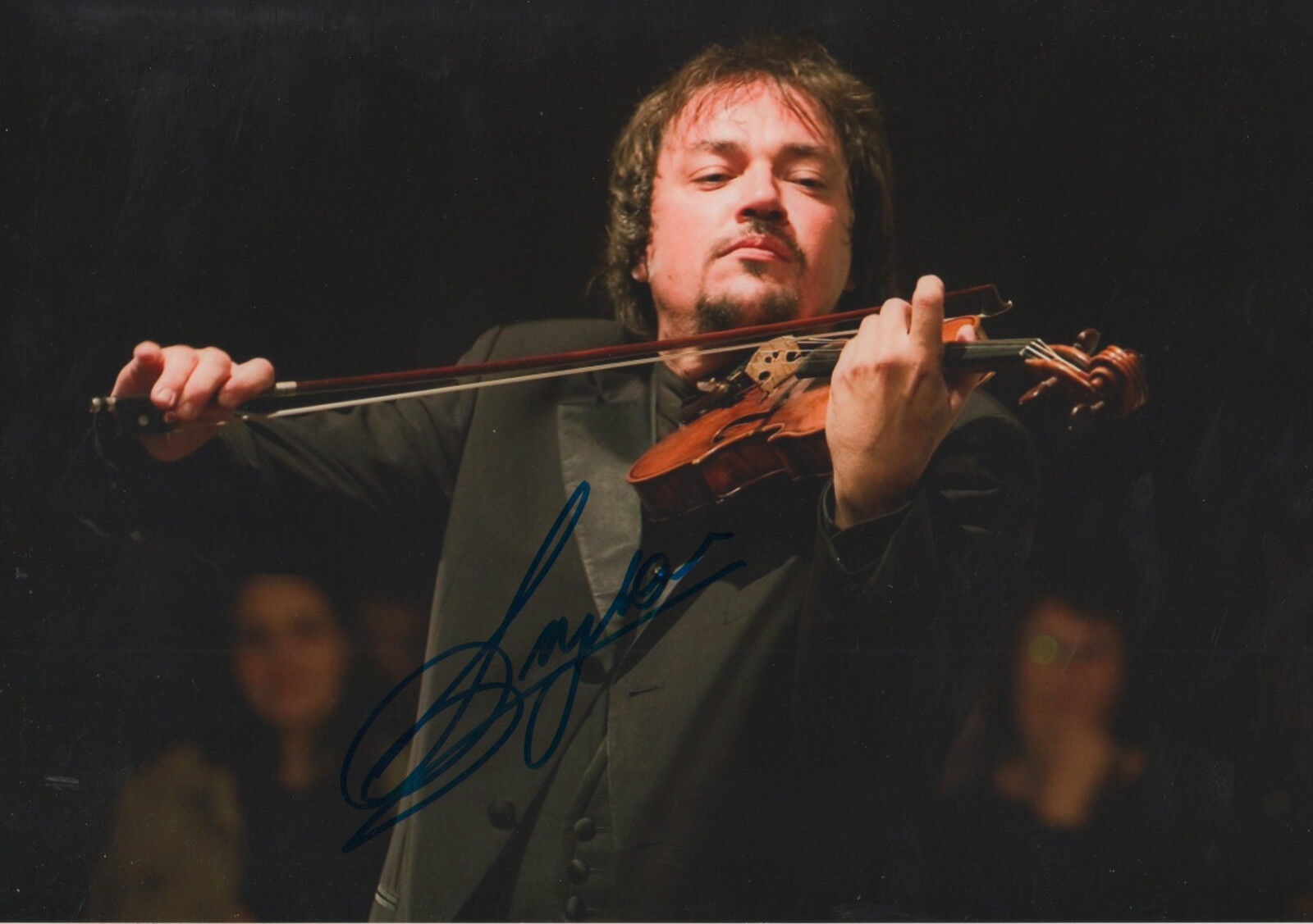 Sergei Krylov Violinist signed 8x12 inch Photo Poster painting autograph