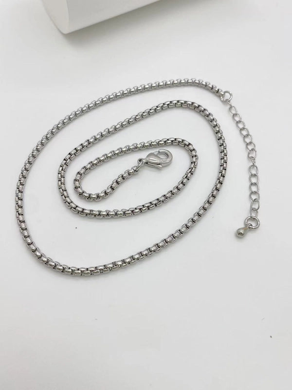 1 Piece Copper Geometric Pendant Chain