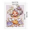【Limited Stock Sale】Full Embroidery Eco-cotton Thread 11CT Libra Girl Cross Stitch Kit 40x50cm tapestrymarket