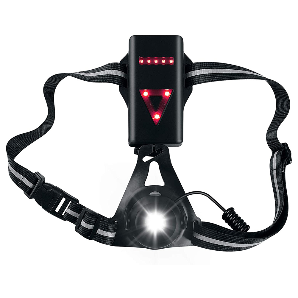 

USB charging running lamp chest lamp outdoor mountaineering night running, 501 Original
