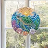 Turtle DIY Diamond Painting Acrylic Special Shape Pendant Hanging Kit