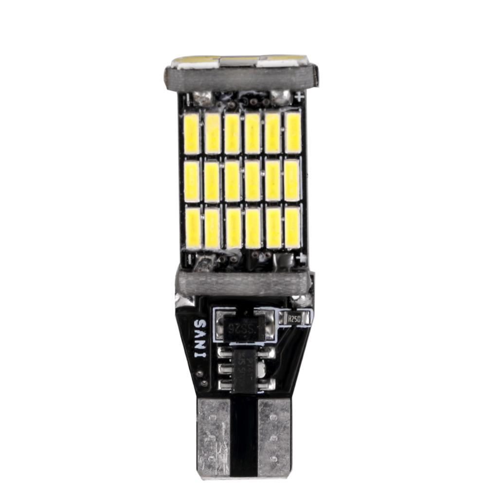 

T15 W16W LED Car Reverse Turn Signal Light Bulb 4014 45SMD Bulb (Red), 501 Original
