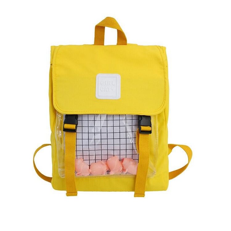 Kawaii Piggy Window Backpack