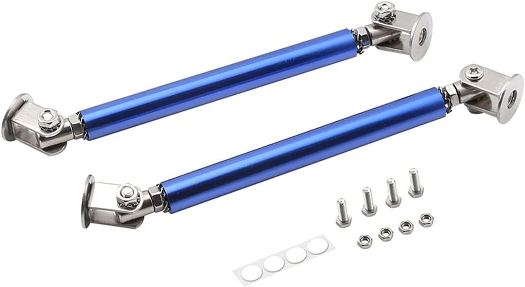 Front Bumper Lip Splitter Diffuser Strut Rod Tie Bars Splitter Support Rods 