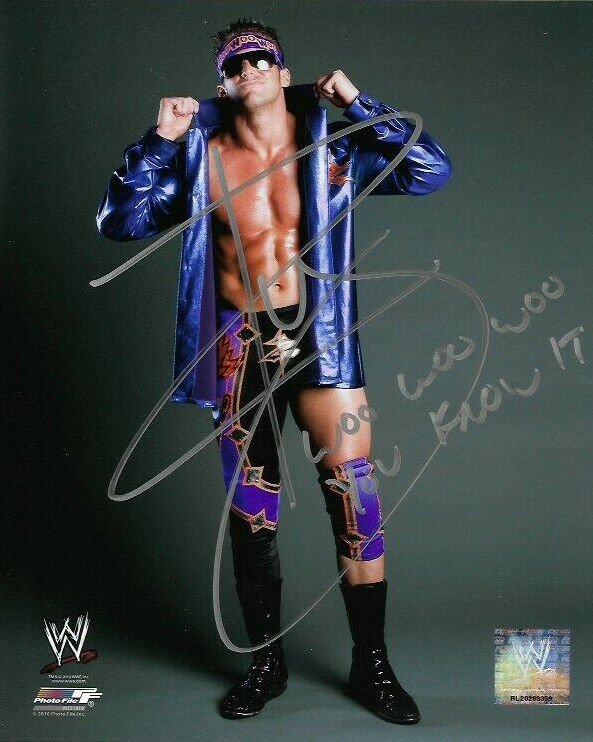 WWE ZACK RYDER HAND SIGNED AUTOGRAPHED 8X10 Photo Poster paintingFILE Photo Poster painting WITH PROOF AND COA E