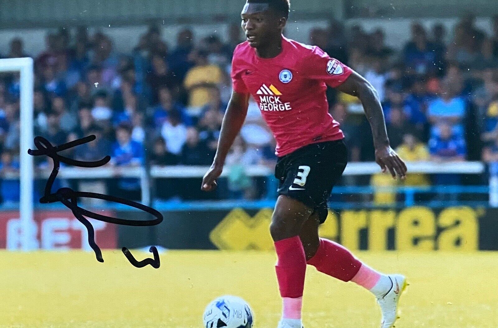 Kgosi Ntlhe Genuine Hand Signed 6X4 Photo Poster painting - Peterborough United 3