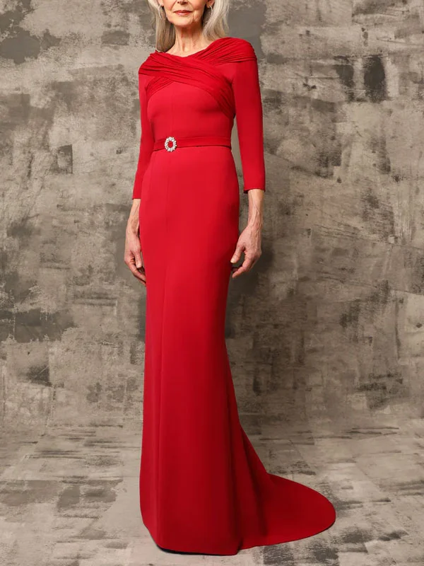 Chiffon Slim Waist Party Women's Evening Dress