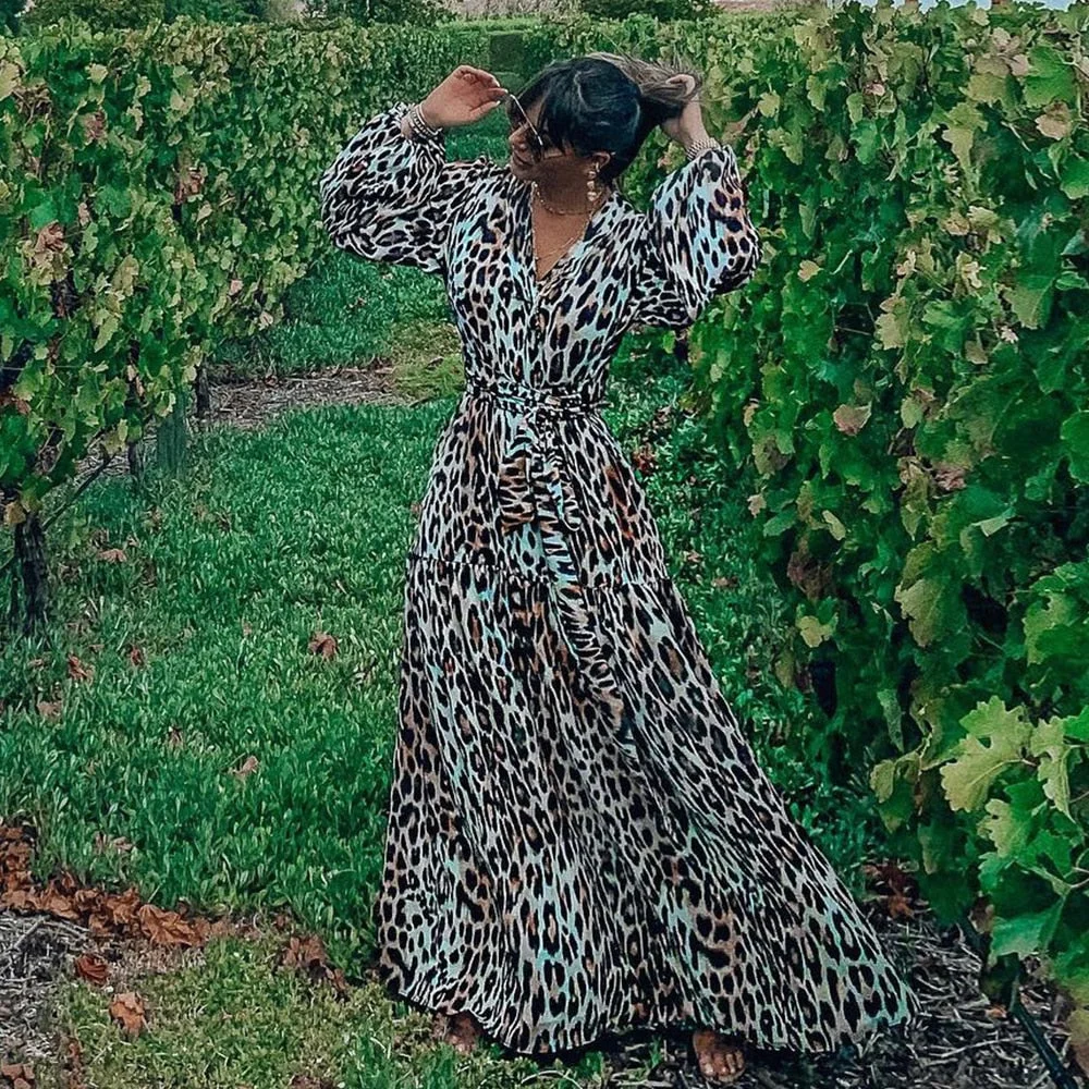 2021 Beach Dress Summer Floral Swimsuit Print Belt Bathing Suit Women Long Cover Up Off Shoulder Beachwear Bandeau Halt Swimsuit