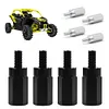 4Pcs Seat Height Adjuster with Spacer Pads for Can-Am Maverick X3 (Black)