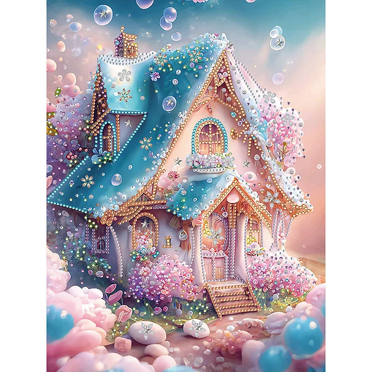 Dream Greenhouse 30*40CM(Canvas) Special Shaped Drill Diamond Painting gbfke