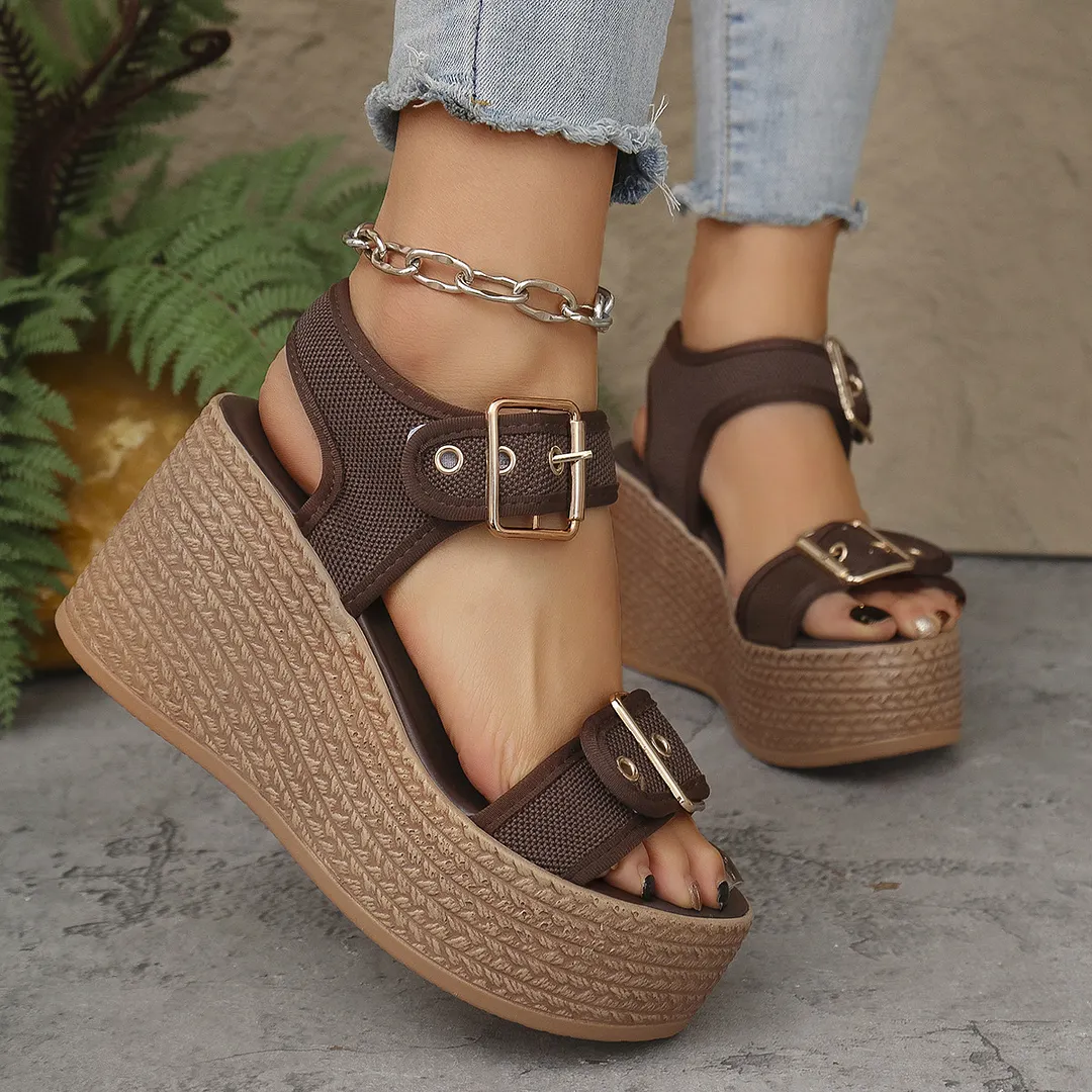 Breakj Breakj Sandals Women 2025 New Fish Mouth Slope With A Word With Women's Shoes