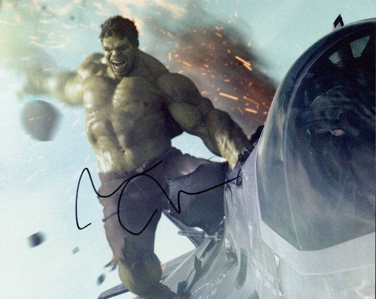 Mark Ruffalo (Avengers) signed 8x10 Photo Poster painting