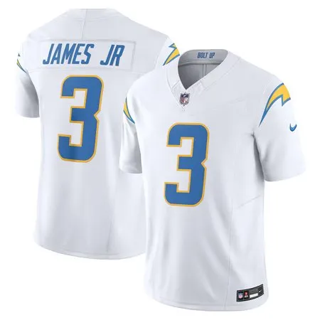 Youth Los Angeles Chargers #3 Derwin James Jr.  White Vapor F.U.S.E. Limited Jersey