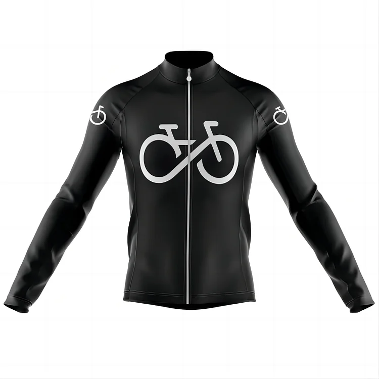 Bike Forever  Men's Long Sleeve Cycling Jersey