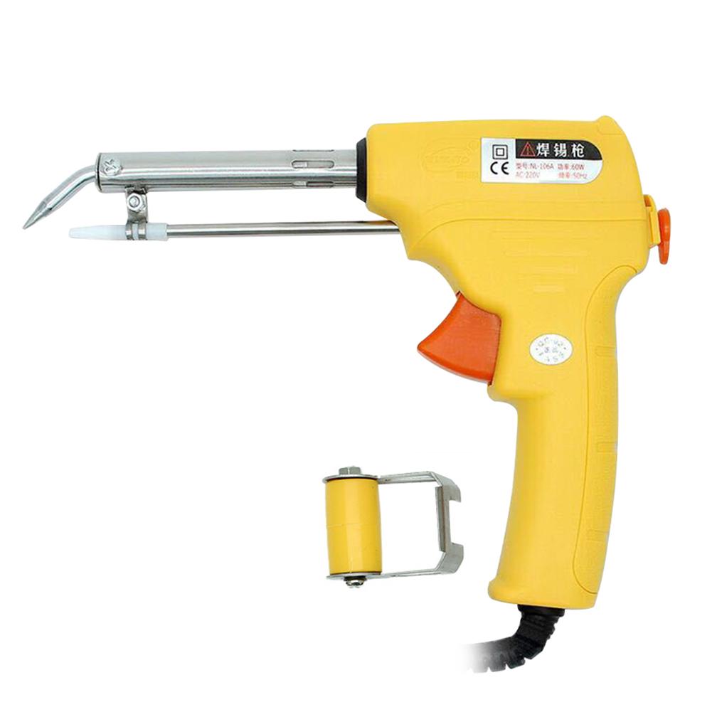 

60W NL-106A Manual Soldering Gun Solder Iron Welding Rework Tool (Yellow), 501 Original