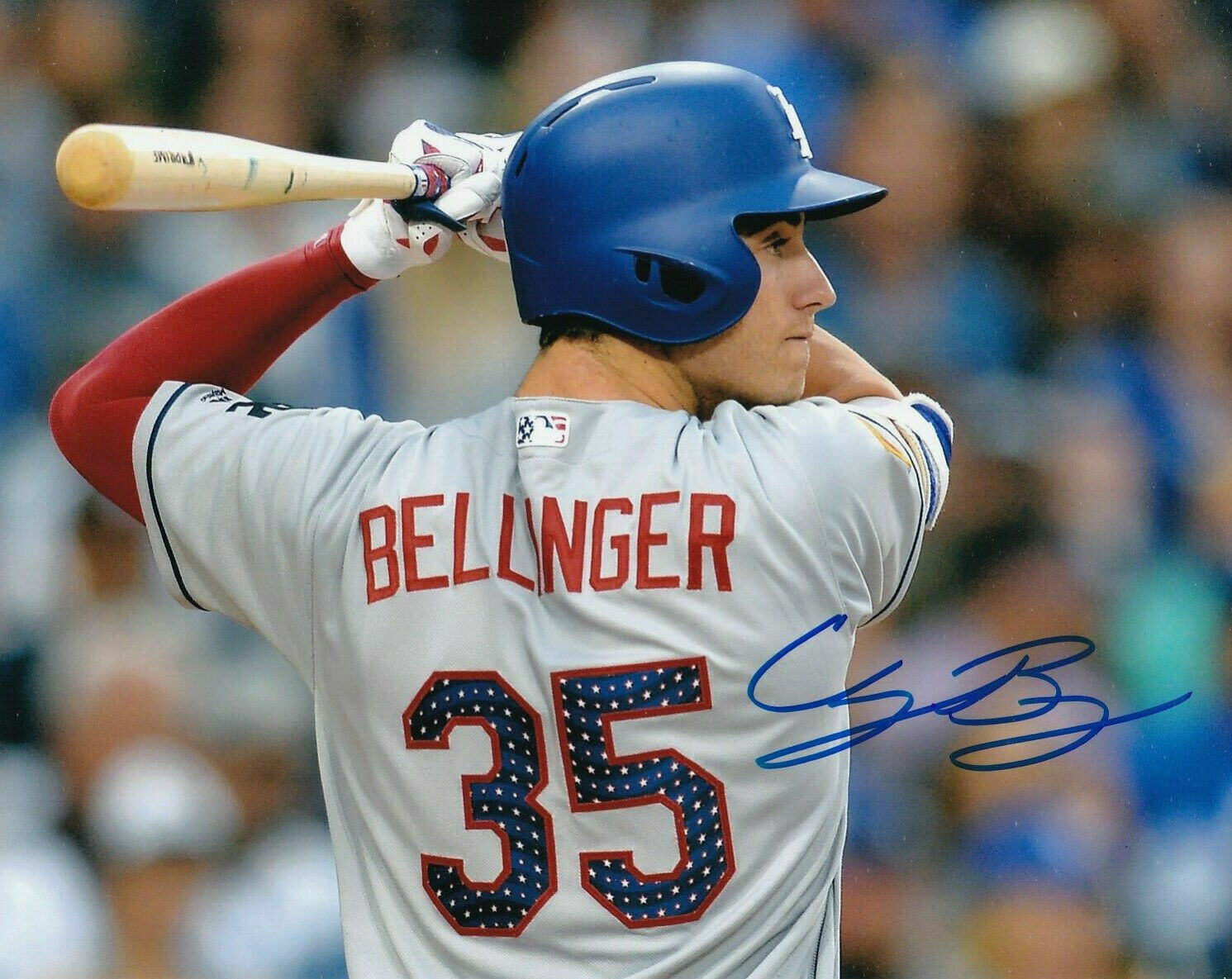 Cody Bellinger Autographed Signed 8x10 Photo Poster painting ( Dodgers ) REPRINT .