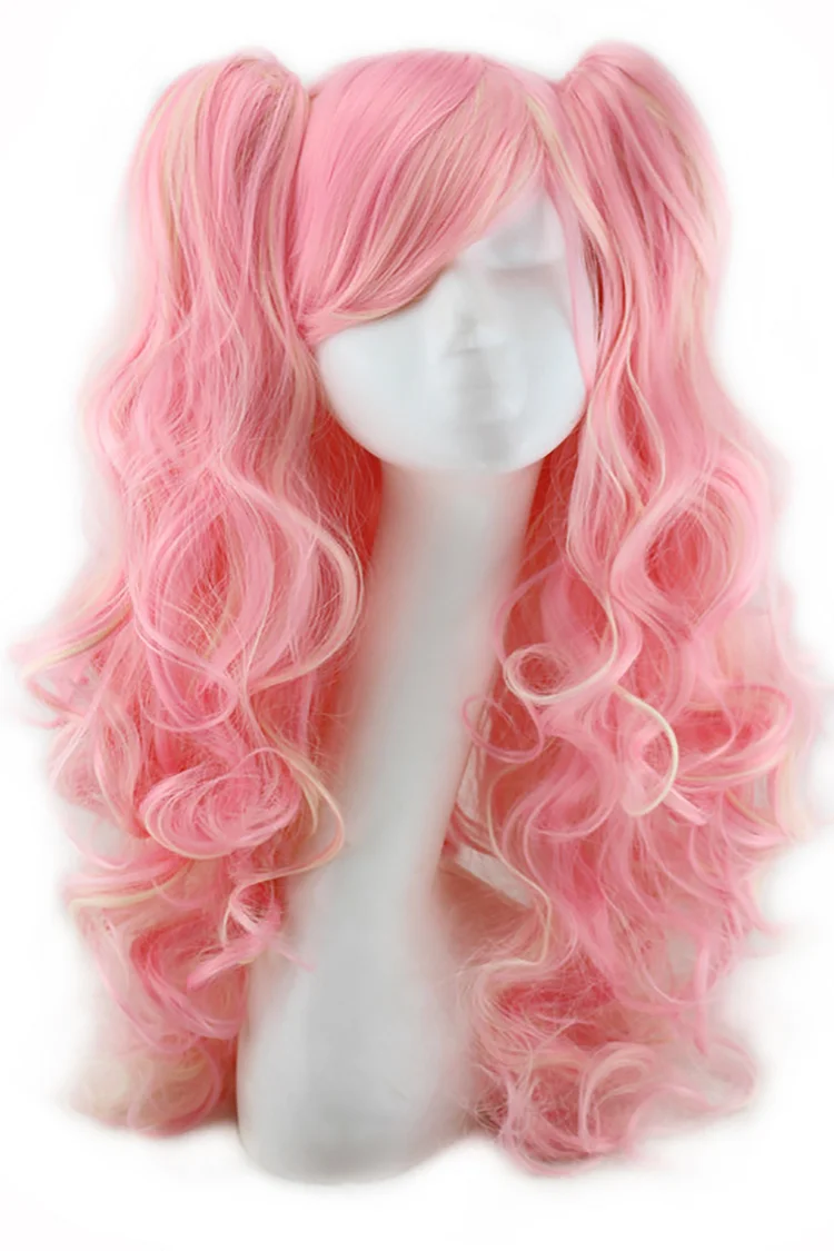 Halloween Lolita Color Curly Wig 2024 - Xpluswear