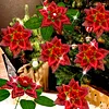 8pcs Flower Shape DIY Diamond Painting 3D Composite XMAS Floral Decorative Set
