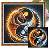 (Multi-Style) Tai Chi-11CT Stamped Cross Stitch 40*40cm/15.75*15.75in